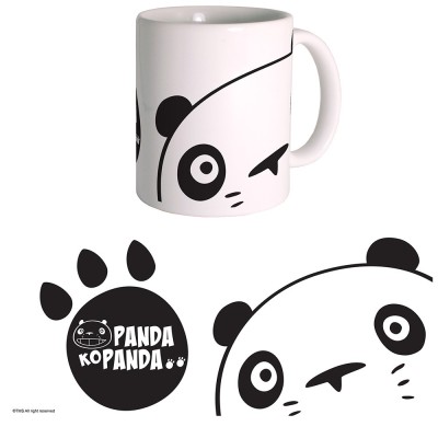 SEMIC PANDA KOPANDA PAPANDA FACE CERAMIC MUG