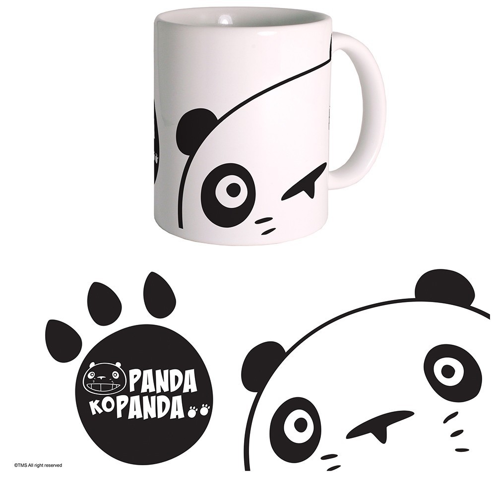 PANDA KOPANDA PAPANDA FACE TAZZA IN CERAMICA SEMIC