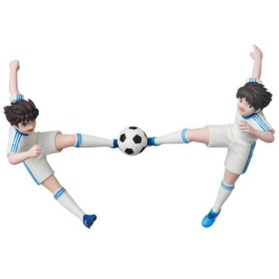 CAPTAIN TSUBASA UDF SERIES TSUBASA E TARO TWIN SHOT MINI FIGURE MEDICOM TOY