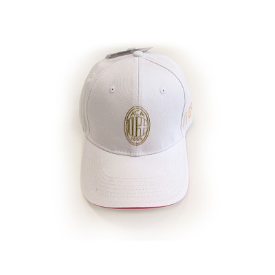 BASEBALL CAP AC MILAN 1899 UFFICIALE BIANCO