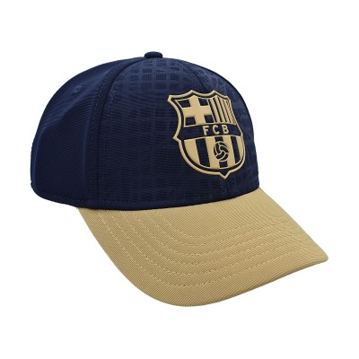 BASEBALL CAP FC BARCELLONA UFFICIALE BARCELONA BARCA BLUE BEIGE