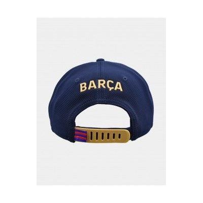 CAPPELLO BASEBALL CAP FC BARCELLONA UFFICIALE BARCELONA BARCA BLUE BEIGE