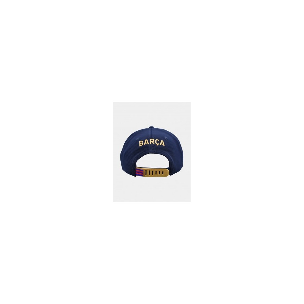 BASEBALL CAP FC BARCELLONA UFFICIALE BARCELONA BARCA BLUE BEIGE