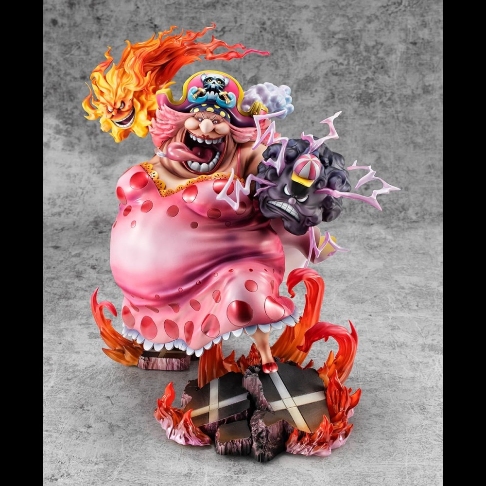 ONE PIECE P.O.P. MAXIMUM BIG MOM CHARLOTTE LINLIN STATUA FIGURE MEGAHOUSE