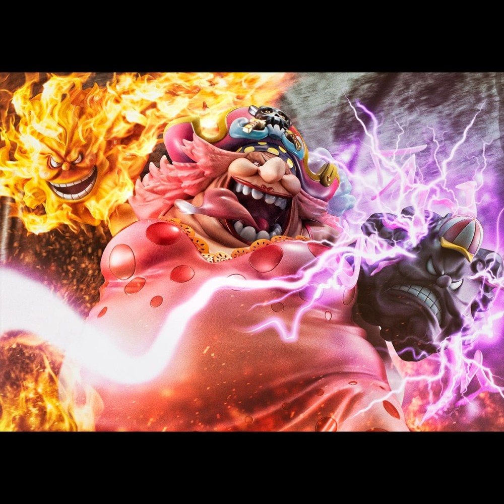 ONE PIECE P.O.P. MAXIMUM BIG MOM CHARLOTTE LINLIN STATUA FIGURE MEGAHOUSE