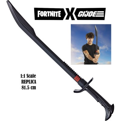 FORTNITE X G.I. JOE SNAKE EYES KATANA REPLICA 82CM HASBRO