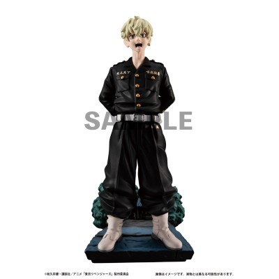 PETITRAMA TOKYO REVENGERS TOMAN HEROIC SCENES SET 4 MINI FIGURES MEGAHOUSE