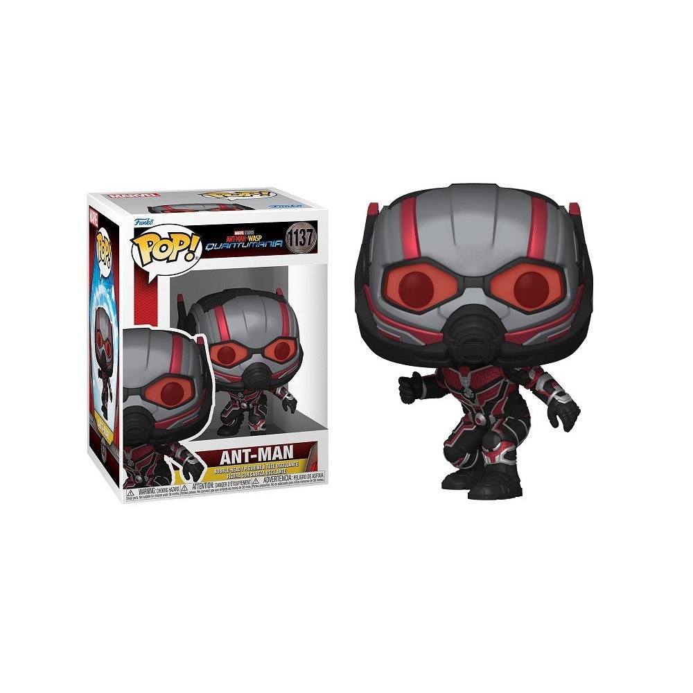 FUNKO POP! ANT-MAN AND THE WASP QUANTUMANIA ANT-MAN BOBBLE HEAD KNOCKER FIGURE FUNKO