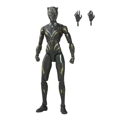 MARVEL LEGENDS BLACK PANTHER WAKANDA FOREVER BLACK PANTHER ACTION FIGURE HASBRO