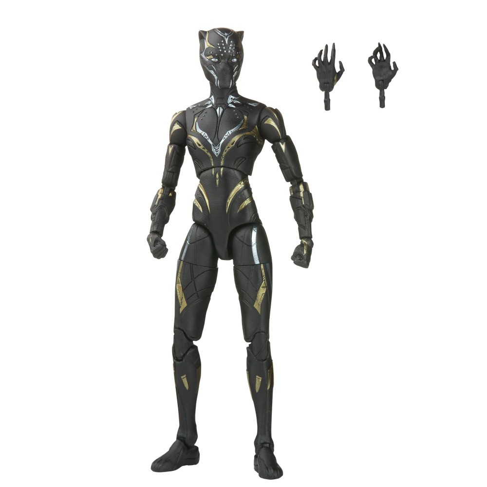 MARVEL LEGENDS BLACK PANTHER WAKANDA FOREVER BLACK PANTHER ACTION FIGURE HASBRO