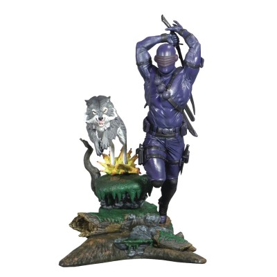 DIAMOND SELECT G.I. JOE GALLERY SNAKE EYES VARIANT STATUE FIGURE