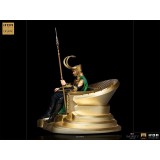 THE INFINITY SAGA LOKI BDS ART SCALE DELUXE 1/10 STATUA FIGURE IRON STUDIOS