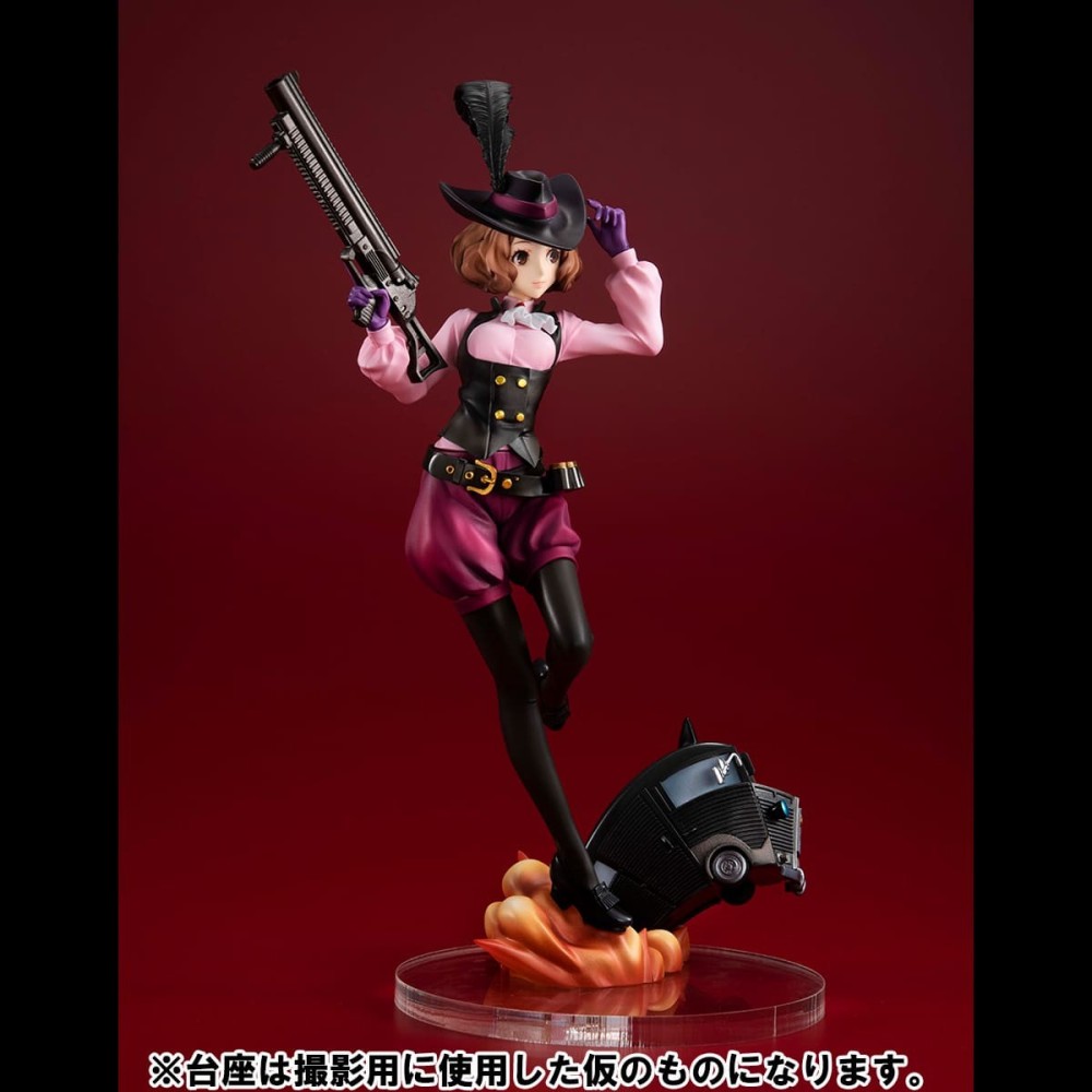 PERSONA 5 THE ROYAL LUCREA NOIR AND MORGANA CAR STATUA FIGURE MEGAHOUSE