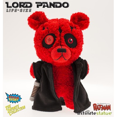 INFINITE STATUE RAT-MAN COLLECTION LORD PANDO LIFE SIZE 30 CM PLUSH PELUCHES FIGURE LEO ORTOLANI