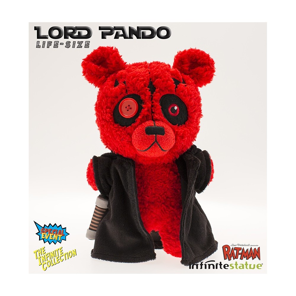 INFINITE STATUE RAT-MAN COLLECTION LORD PANDO LIFE SIZE 30 CM PLUSH PELUCHES FIGURE LEO ORTOLANI