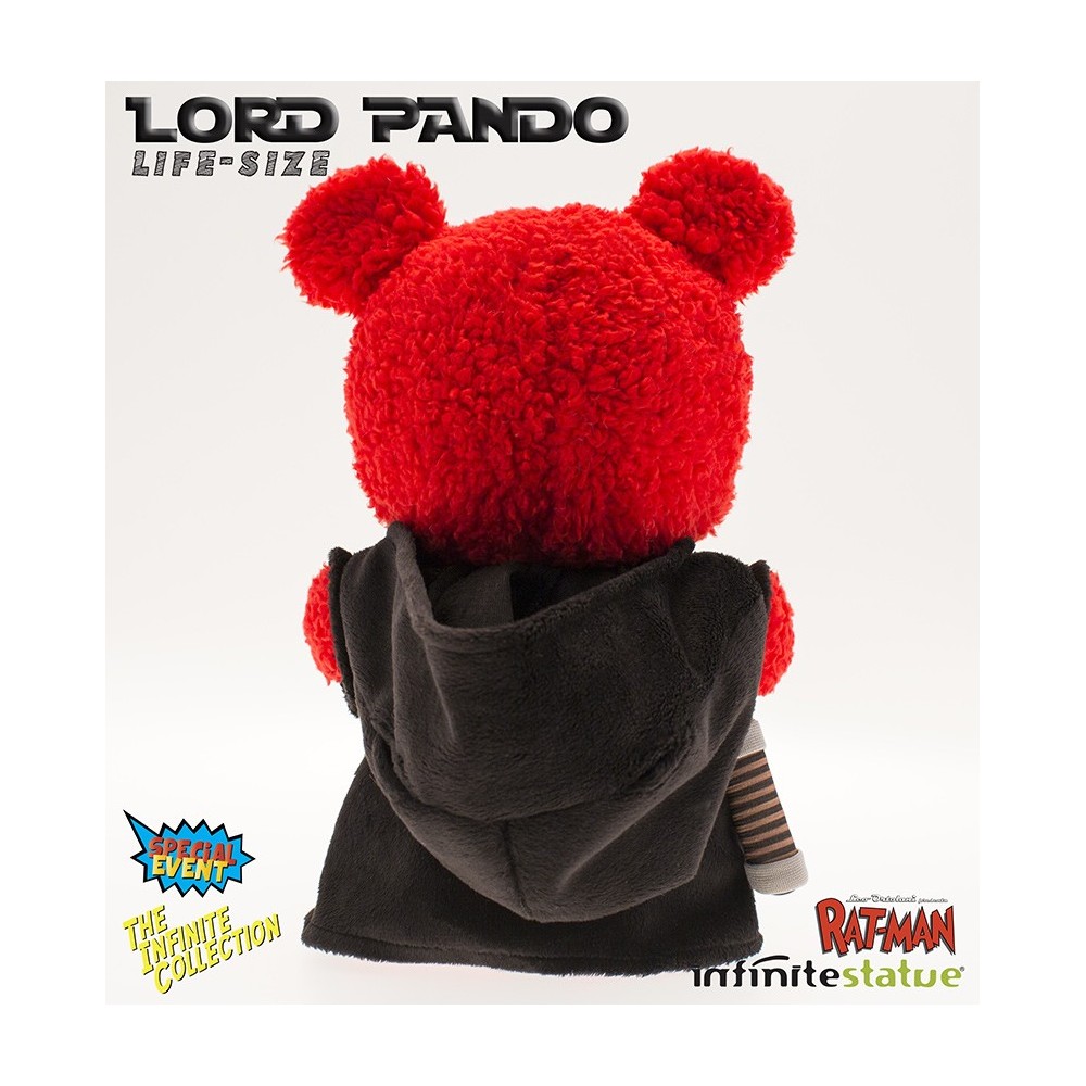 INFINITE STATUE RAT-MAN COLLECTION LORD PANDO LIFE SIZE 30 CM PLUSH PELUCHES FIGURE LEO ORTOLANI