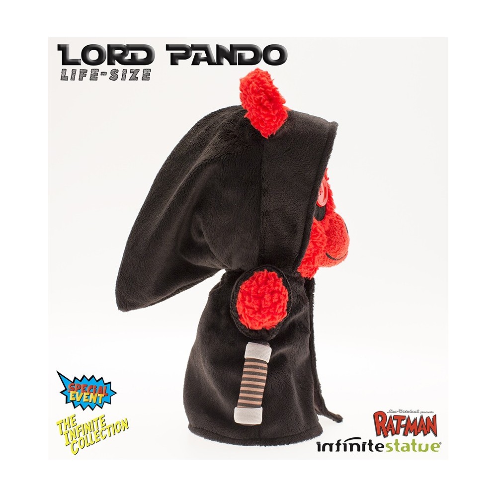INFINITE STATUE RAT-MAN COLLECTION LORD PANDO LIFE SIZE 30 CM PLUSH PELUCHES FIGURE LEO ORTOLANI