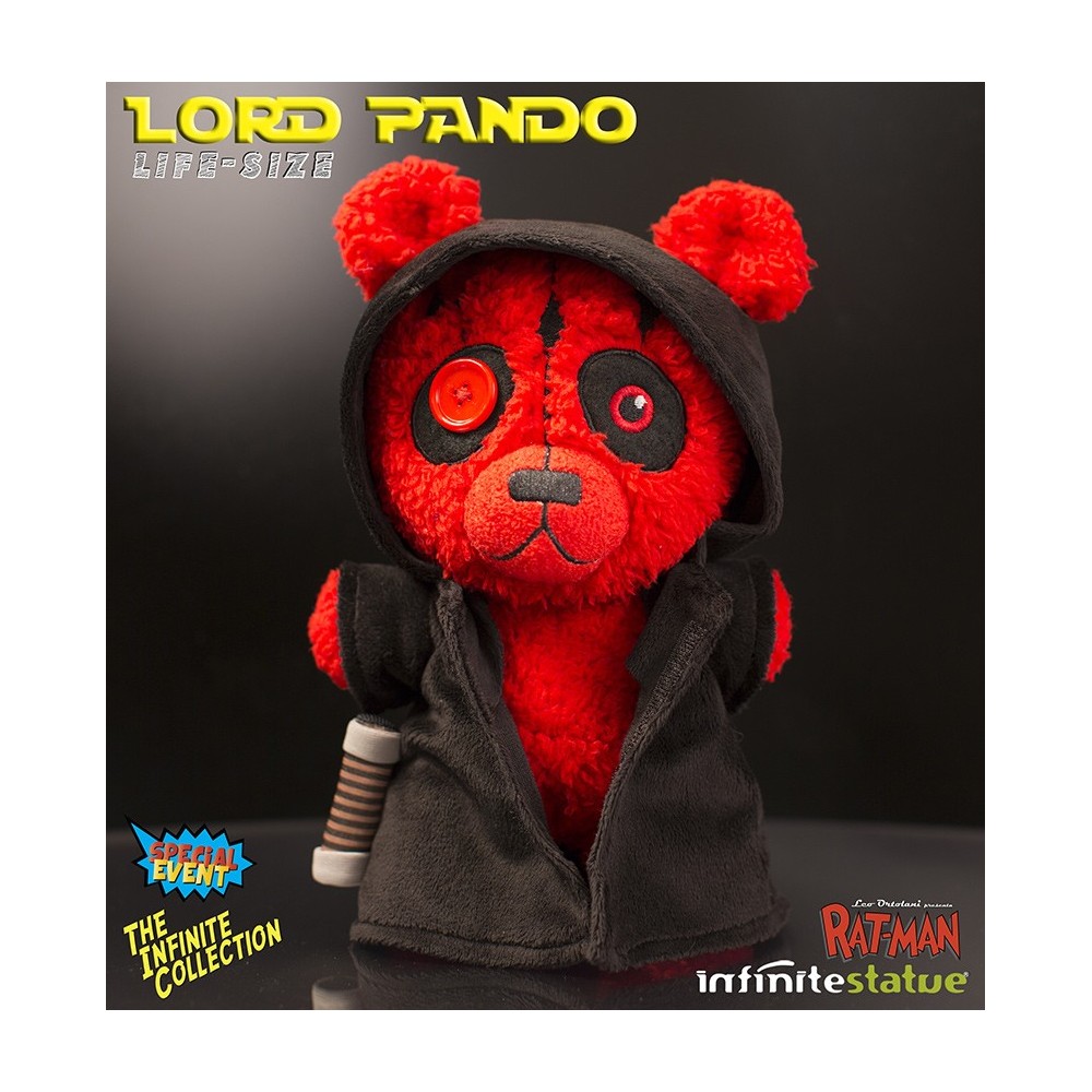 INFINITE STATUE RAT-MAN COLLECTION LORD PANDO LIFE SIZE 30 CM PLUSH PELUCHES FIGURE LEO ORTOLANI
