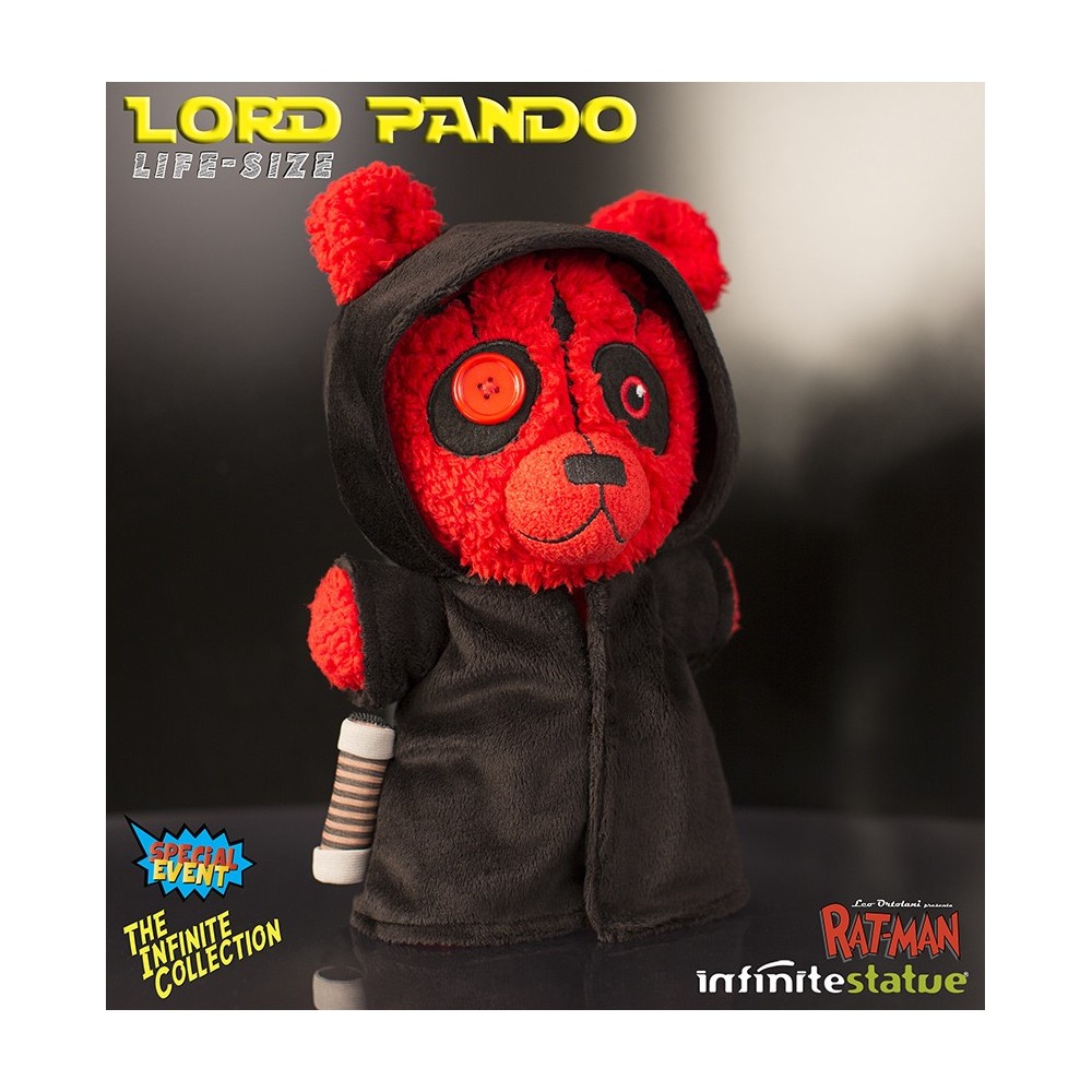INFINITE STATUE RAT-MAN COLLECTION LORD PANDO LIFE SIZE 30 CM PLUSH PELUCHES FIGURE LEO ORTOLANI