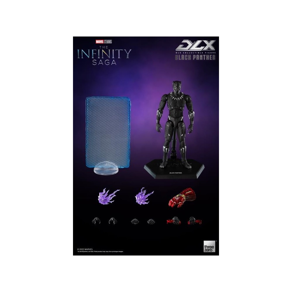 THREEZERO AVENGERS THE INFINITY SAGA BLACK PANTHER DLX ACTION FIGURE