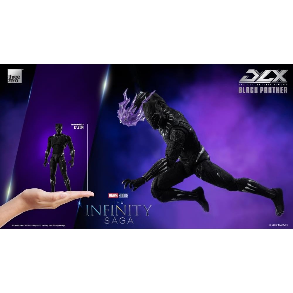THREEZERO AVENGERS THE INFINITY SAGA BLACK PANTHER DLX ACTION FIGURE