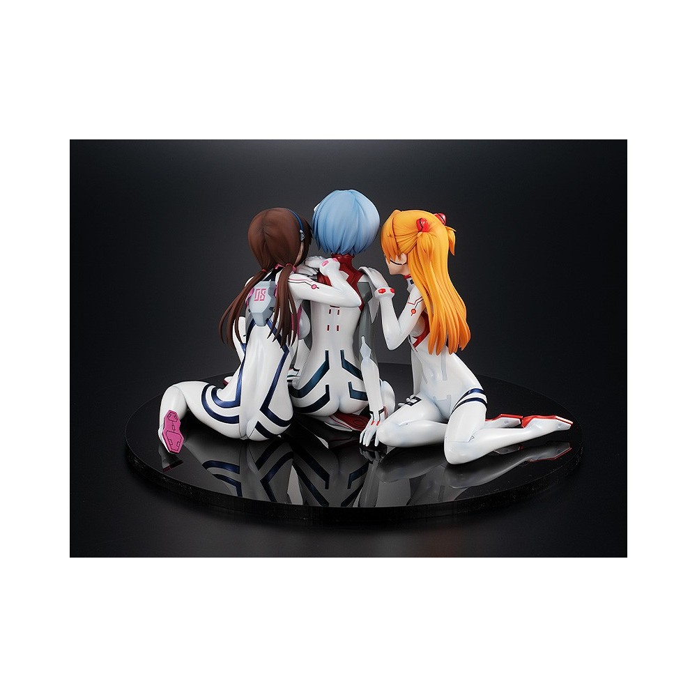 KADOKAWA EVANGELION 3.0+1.0 ASUKA REI AND MARI STATUE FIGURE