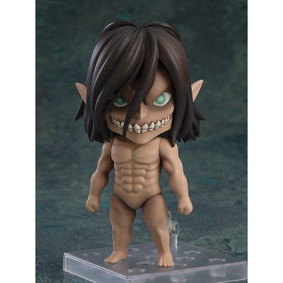 ATTACK ON TITAN EREN YEAGER ATTACK TITAN VER. NENDOROID ACTION FIGURE GOOD SMILE COMPANY