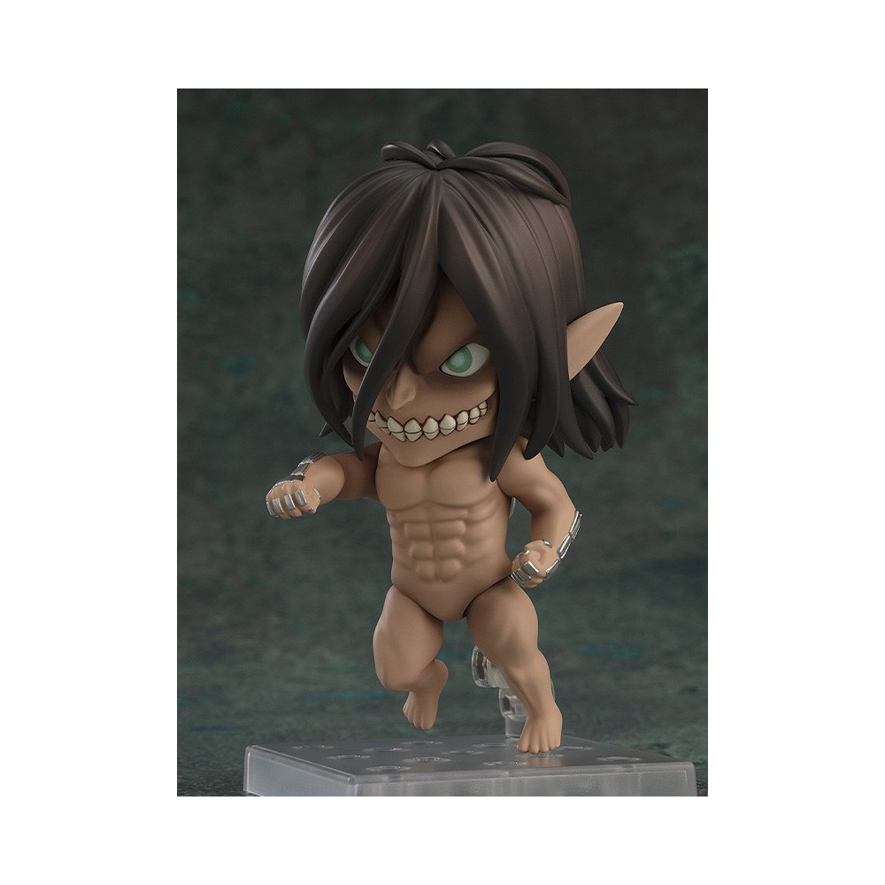 ATTACK ON TITAN EREN YEAGER ATTACK TITAN VER. NENDOROID ACTION FIGURE GOOD SMILE COMPANY