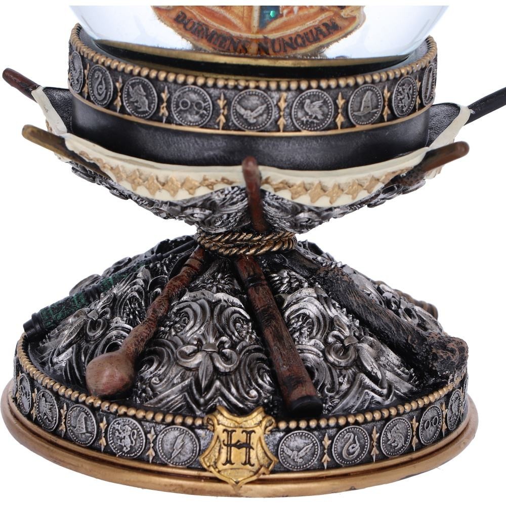 HARRY POTTER HOGWARTS SNOW GLOBE 18 CM FIGURE PALLA DI NEVE NEMESIS NOW