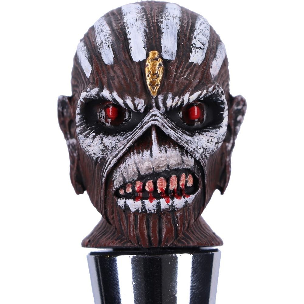 NEMESIS NOW IRON MAIDEN EDDIE BOOK OF SOULS BOTTLE STOPPER