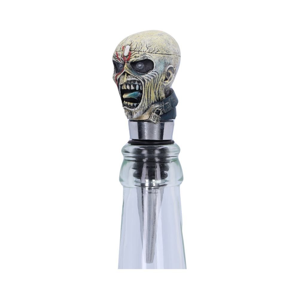IRON MAIDEN EDDIE PIECE OF MIND BOTTLE STOPPER TAPPO PER BOTTIGLIE NEMESIS NOW