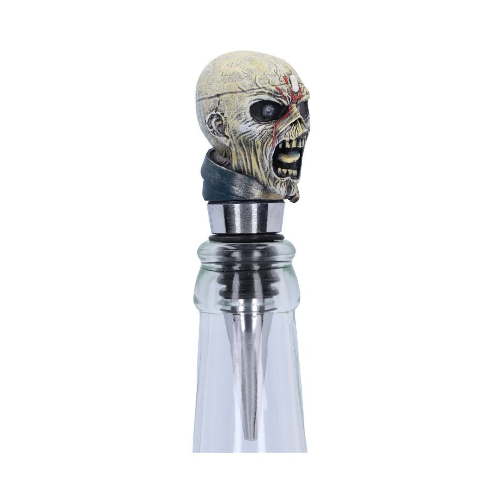 IRON MAIDEN EDDIE PIECE OF MIND BOTTLE STOPPER TAPPO PER BOTTIGLIE NEMESIS NOW