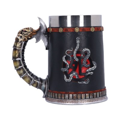 IRON MAIDEN SENJUTSU TANKARD RESIN BOCCALE NEMESIS NOW