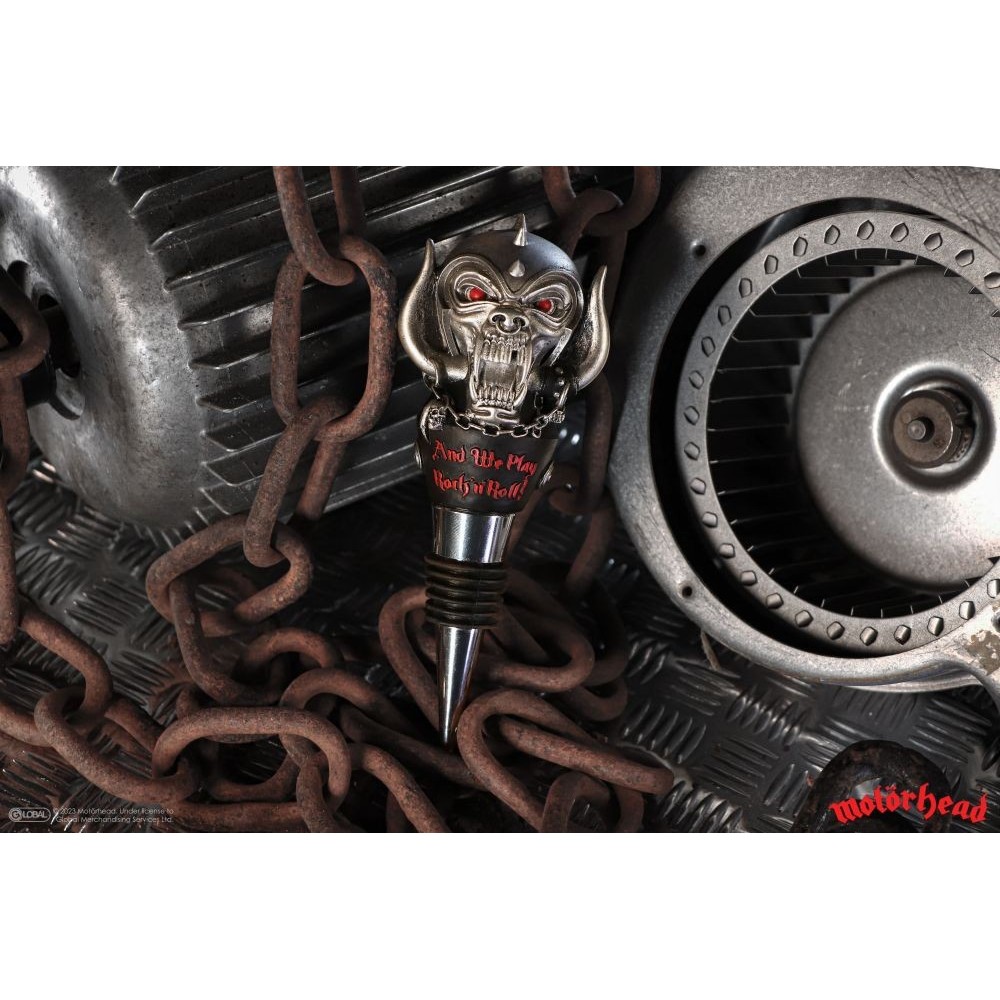 NEMESIS NOW MOTORHEAD WARPIG BOTTLE STOPPER