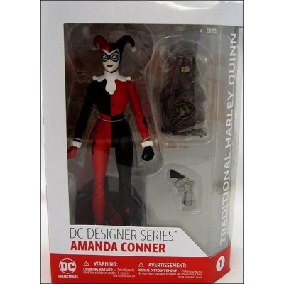 DC COLLECTIBLES DC DESIGNERS SERIES CONNER TRADITIONAL HARLEY QUINN ACTION FIGURE