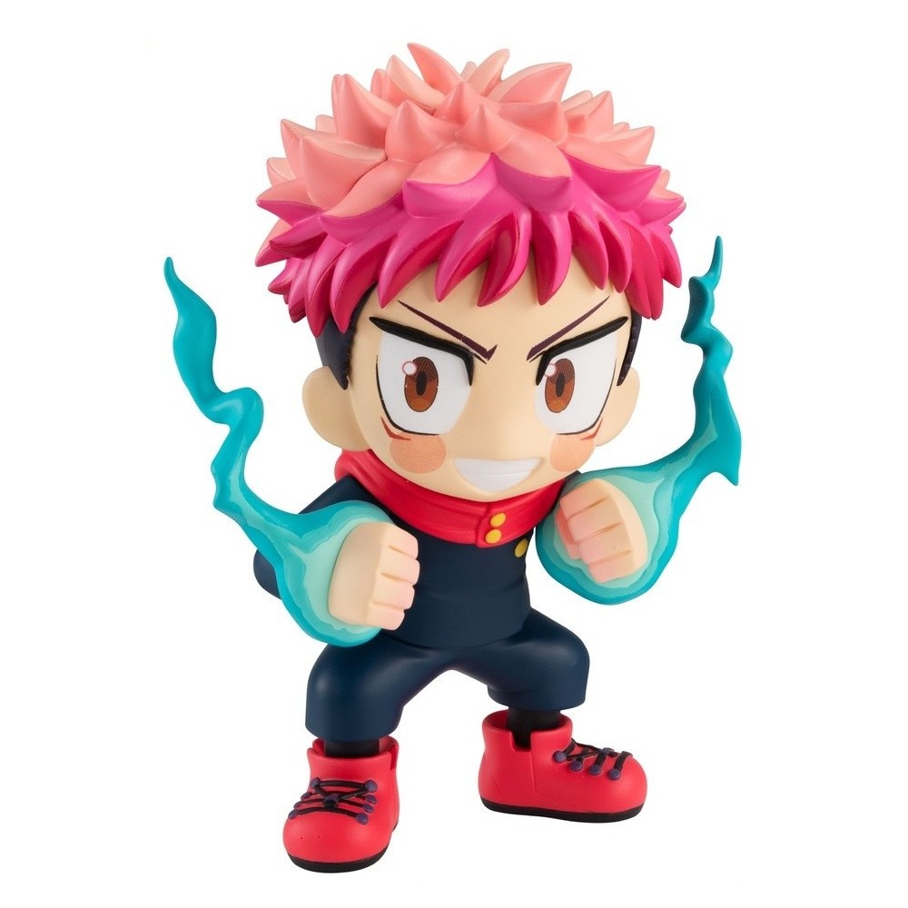 JUJUTSU KAISEN YUJI ITADORI CARTOON COLOR TOONIZE FIGURE STATUA FURYU