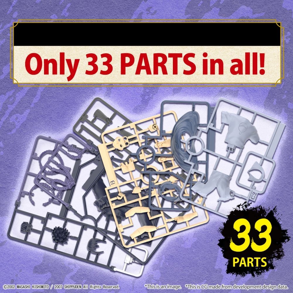 BANDAI EG ENTRY GRADE NARUTO UCHIHA SASUKE MODEL KIT ACTION FIGURE