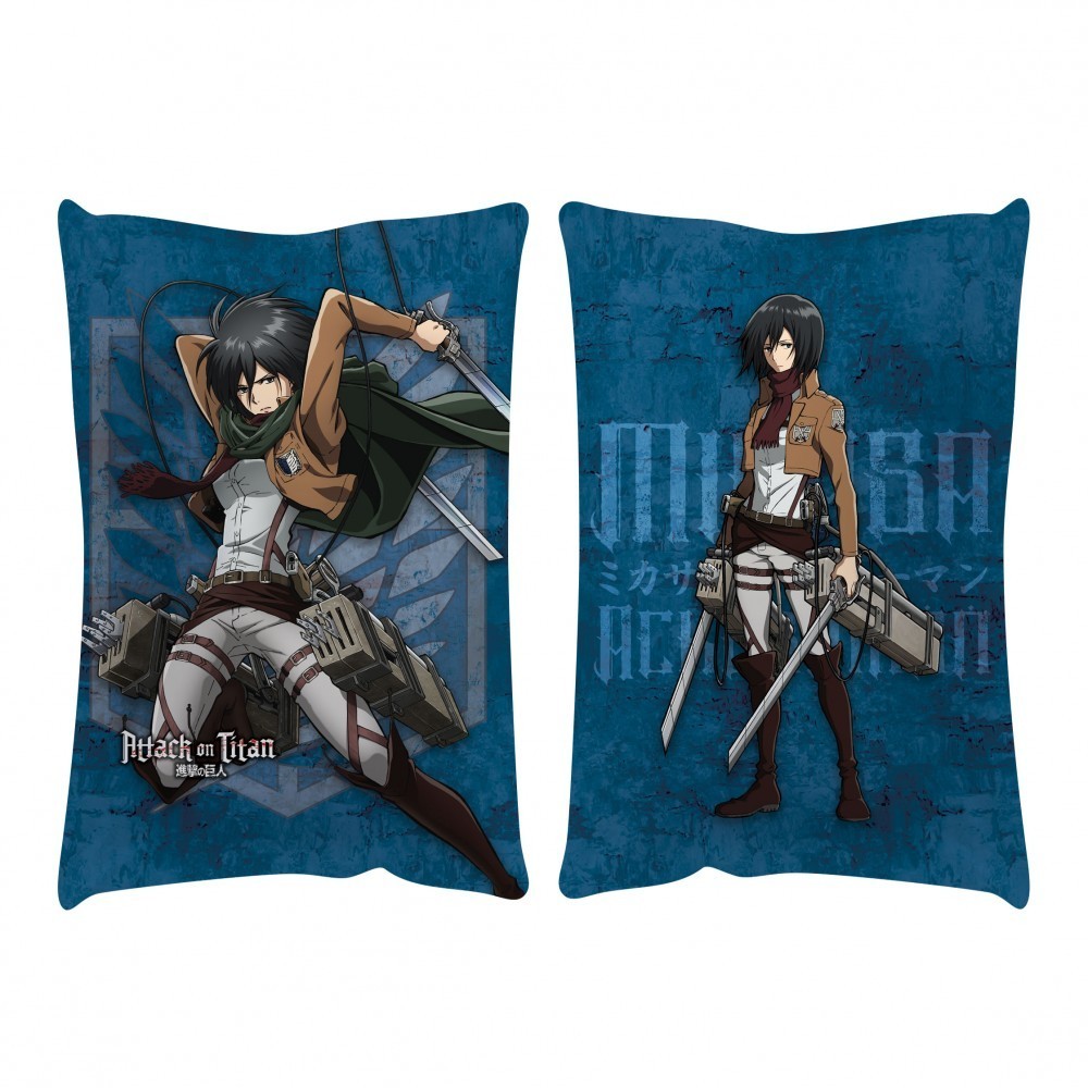 POPBUBBIES ATTACK ON TITAN MIKASA ACKERMANN HUG PILLOW 35x50CM