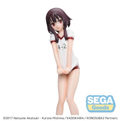 SEGA GOODS KONOSUBA MEGUMIN GYM CLOTHES SPM STATUE FIGURE