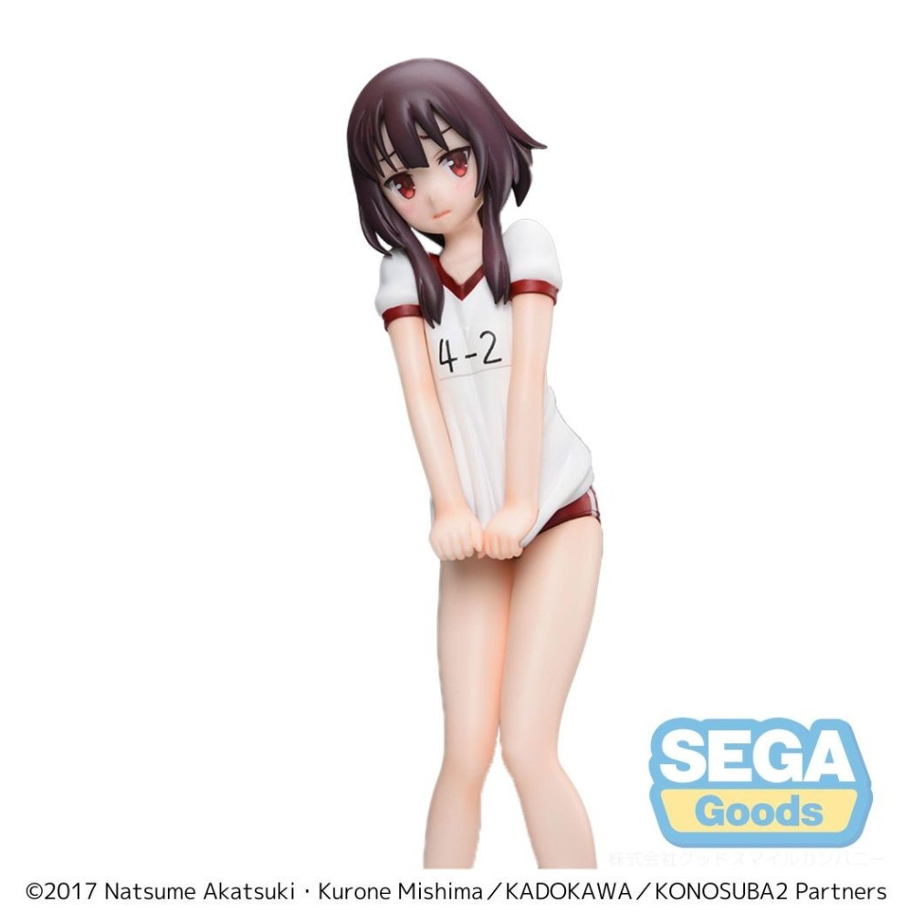 KONOSUBA MEGUMIN GYM CLOTHES SPM STATUA FIGURE SEGA GOODS