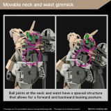 BANDAI HIGH GRADE HG THE WITCH FROM MERCURY DEMI BARDING 1/144 MODEL KIT ACTION FIGURE