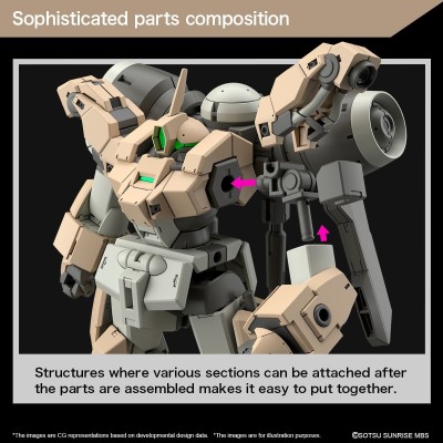 BANDAI HIGH GRADE HG THE WITCH FROM MERCURY DEMI BARDING 1/144 MODEL KIT ACTION FIGURE