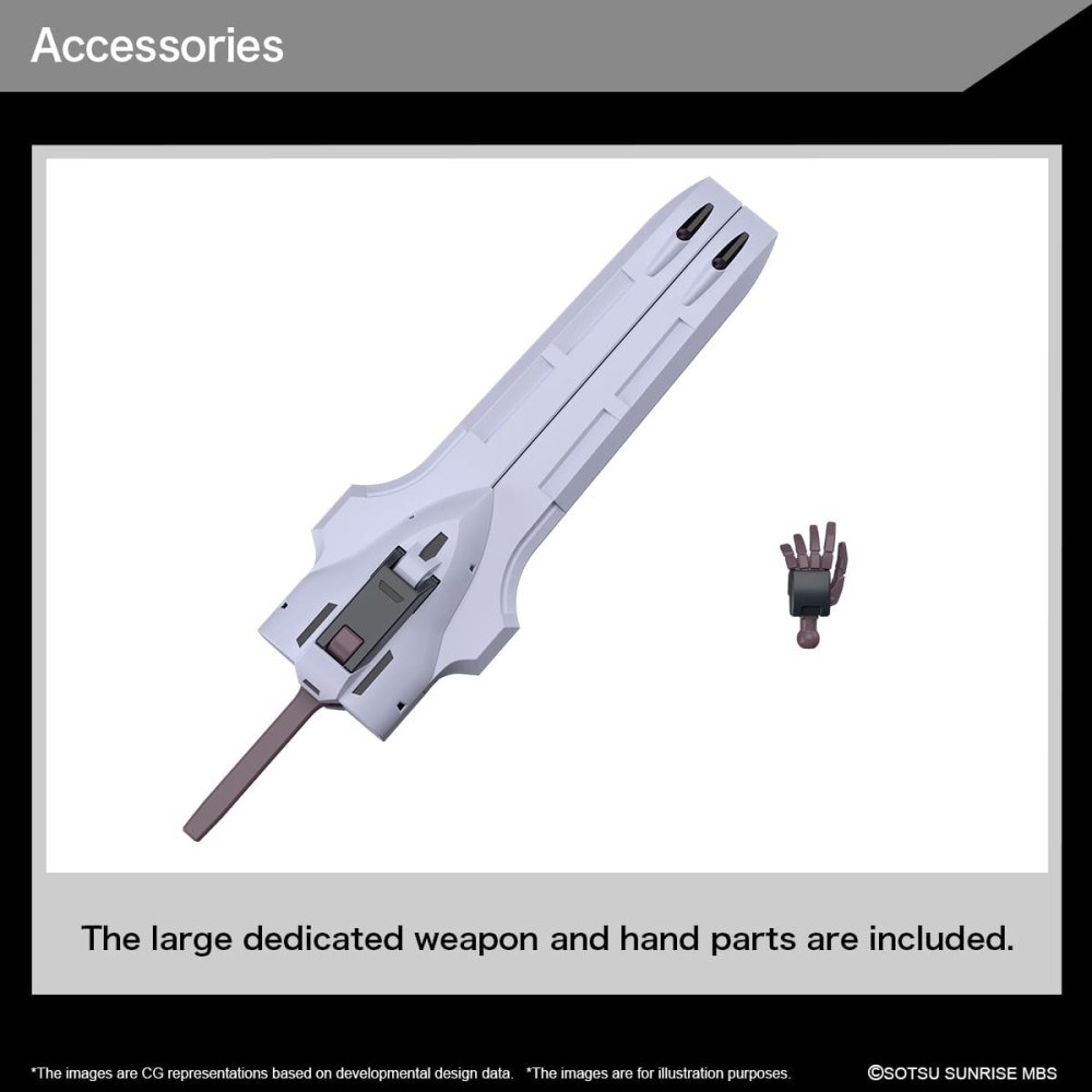 BANDAI HIGH GRADE HG THE WITCH FROM MERCURY GUNDAM SCHWARZETTE 1/144 MODEL KIT ACTION FIGURE