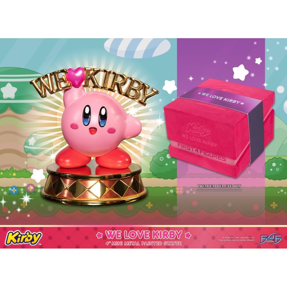KIRBY WE LOVE KIRBY METAL STATUA FIGURE FIRST4FIGURES