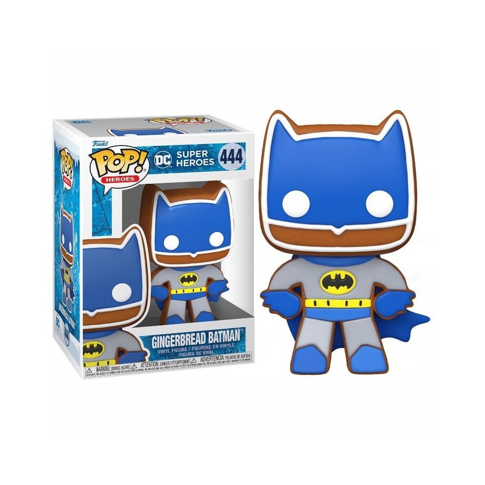FUNKO FUNKO POP! DC SUPER HEROES GINGERBREAD BATMAN BOBBLE HEAD FIGURE