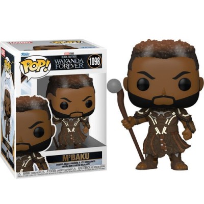FUNKO POP! BLACK PANTHER WAKANDA FOREVER M'BAKU BOBBLE HEAD KNOCKER FIGURE FUNKO