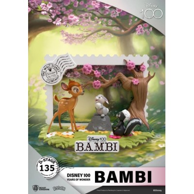 BEAST KINGDOM D-STAGE DISNEY 100 YEARS BAMBI STATUE FIGURE DIORAMA