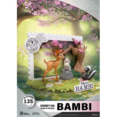 D-STAGE DISNEY 100 YEARS BAMBI STATUA FIGURE DIORAMA BEAST KINGDOM