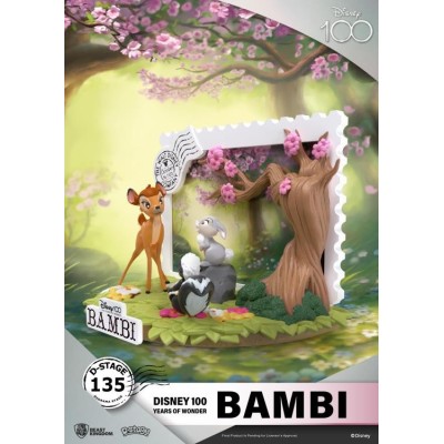 BEAST KINGDOM D-STAGE DISNEY 100 YEARS BAMBI STATUE FIGURE DIORAMA