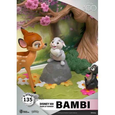 D-STAGE DISNEY 100 YEARS BAMBI STATUA FIGURE DIORAMA BEAST KINGDOM